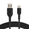 Belkin Kabel USB-A na USB-C, 0,15m, czarny