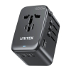 Unitek Ładowarka podróżna EU/US/UK/AUS PD 100 W