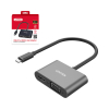 Unitek Adapter USB-C na HDMI 4K i VGA FullHD