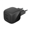 Belkin Ładowarka USB-C 45W, PD 3.1, BoostCharge, kompaktowa, czarna Belkin Ładowarka USB-C 45W, PD 3.1, BoostCharge, kompaktowa, czarna