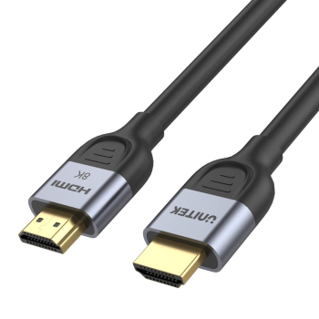 Unitek Kabel HDMI 2.1 8K 60Hz, czarny, 1m