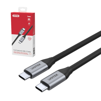 Przewód USB-C na USB-C 5Gbps 4K 60Hz 20V/5A 2m