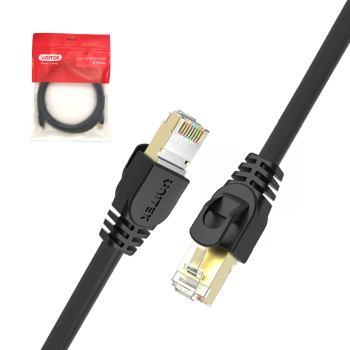 Unitek kabel Ethernet RJ-45 LAN, patchcord cat.7 SSTP (8P8C), przewód sieciowy 10m