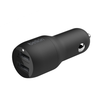 Belkin Ładowarka samochodowa Dual USB-A Car Charger, 12W X2, BLK