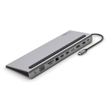 Belkin Stacja dokująca 11w1 USB-C 5Gbps, PD 100W, HDMI, DP 8K, VGA, czytnik kart, audio
