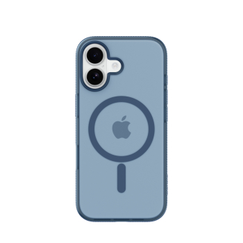 Belkin Etui na iPhone 17 magnetyczne, żebrowane, granatowe