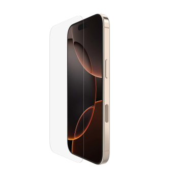 Belkin Szkło na iPhone 16 Pro / 17, UltraGlass 2, z aplikatorem