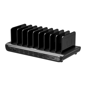 Unitek 10-portowa stacja ładowania USB-C i USB-A 240W Unitek 10-portowa stacja ładowania USB-C i USB-A 240W