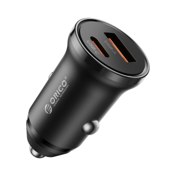 Orico Ładowarka samochodowa PD 65W, USB-C, USB-A Orico Ładowarka samochodowa PD 65W, USB-C, USB-A