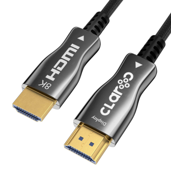 Claroc Premium Kabel aktywny HDMI 2.1 Ultra High Speed AOC, 8K / 4K@120Hz, oplot, 3 m