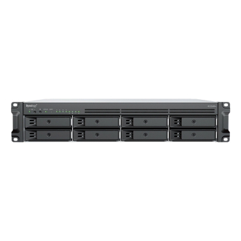 Synology RS1226RP+ | 8-zatokowy serwer NAS, AMD Ryzen, 4GB RAM, 2x 2.5GbE RJ-45, RP, RACK 2U Synology RS1226RP+ | 8-zatokowy serwer NAS, AMD Ryzen, 4GB RAM, 2x 2.5GbE RJ-45, RP, RACK 2U