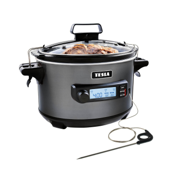 TESLA SlowCook S900 Plus Wolnowar z sondą temperatury TESLA SlowCook S900 Plus Wolnowar z sondą temperatury