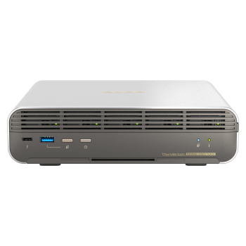 QNAP TBS-h574TX-i5U-16G | 5-zatokowy serwer NASbook, Intel i5-1235U, 16GB RAM, 1x 10GBASE-T, Compact QNAP TBS-h574TX-i5U-16G | 5-zatokowy serwer NASbook, Intel i5-1235U, 16GB RAM, 1x 10GBASE-T, Compact