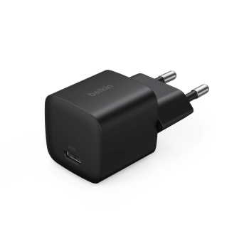 Belkin Ładowarka USB-C 25W PD 3.1, kompaktowa, czarna Belkin Ładowarka USB-C 25W PD 3.1, kompaktowa, czarna