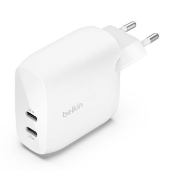 Belkin Ładowarka 60W, 2x USB-C PD PPS 30W, biała