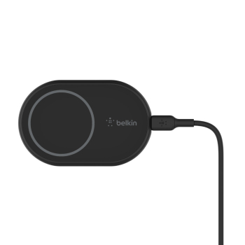 Belkin BoostCharge Ładowarka samochodowa, magnetyczna, kabel USB-C, czarna