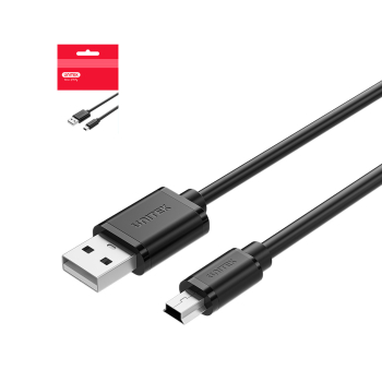 Unitek Kabel USB 2.0 (wtyk męski) – Mini USB 3M Unitek Kabel USB 2.0 (wtyk męski) – Mini USB 3M