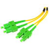 PATCHCORD ŚWIATŁOWODOWY SM DUPLEX 9/125, SC/APC-SC/APC 1m