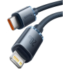 KABEL USB-C / Lightning iPhone Baseus Crystal CAJY000201 1.2m 20W  OPLOT PREMIUM