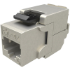 Moduł Keystone samozaciskowy Solarix Cat.6A STP RJ45 SXKJ-10G-STP-BK-SA