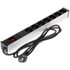 Listwa zasilająca 7 gniazd PD-7K/RACK