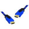Kabel HDMI-HDMI v1.4 niebieski 5m