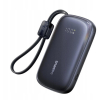 Powerbank Baseus EnerFill FC21 20000 mAh 22,5 W USB-A USB-C czarny z odłączanym kablem Lightning