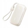 Powerbank Baseus EnerFill FC21 20000 mAh 22,5 W USB-A USB-C srebrny z odłączanym kablem Lightning