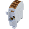 Blok rozdzielczy odgałęźny SCB 25 Al/Cu 80110 SIMBLOCK, brązowy 81501015