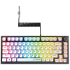 Klawiatura przewodowa Rampage Zenith Pro 8000Hz, Hall Effect, RGB, Gateron KS-20, czarna