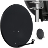 CZASZA ANTENA 80 CM CIEMNA (ASC-800M-C); 8881