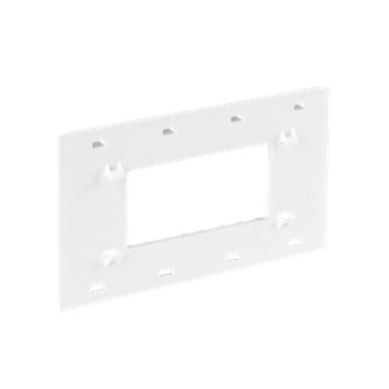 Support poczwórny 4M pod gniazda do listew elektroinstalacyjnych 90x60 lub 90x40 (1szt.)