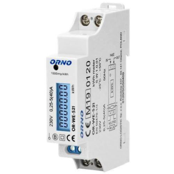 Licznik energii elektrycznej 1-fazowy ORNO OR-WE-521
