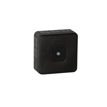 Puszka natynkowa pusta 12 wlotów VIPLAST VP-31 CZARNA IP55 85x85x37mm 031-05