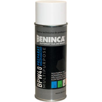 CHEMIA: Preparat wielofunkcyjny Beninca BPW40 400ml do bram/automatyki/napędów