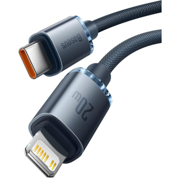 KABEL USB-C / Lightning iPhone Baseus Crystal CAJY000201 1.2m 20W  OPLOT PREMIUM