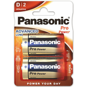 Bateria D / LR20 PANASONIC PRO POWER (blister 2 szt.)