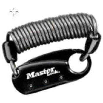 Karabińczyk z kablem Master Lock 1551EURDBLK