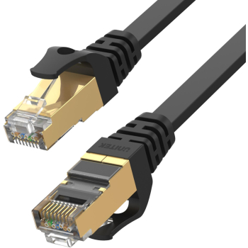 Kabel Ethernet Unitek patchcord cat.7 SSTP (8P8C), RJ-45 LAN, przewód sieciowy 15m, płaski