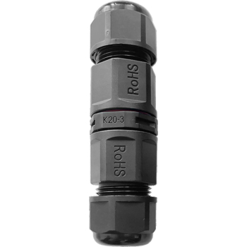 Konektor Mufa kablowa prosta z szybkozłączką IP68, 3x4mm2, 400V/20A OR-AE-13620