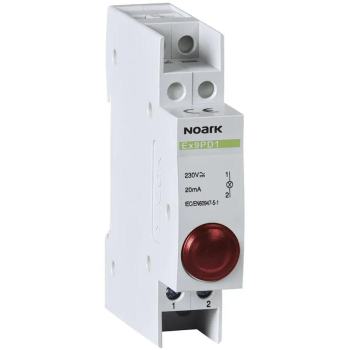 LAMPKA SYGNALIZACYJNA, 230V AC/DC, 1 CZERWONY LED Ex9PD1r Noark 102433