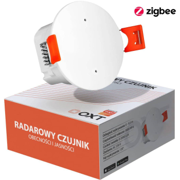 OXT Czujnik radar obecności jasności 230V ZigBee TUYA T160