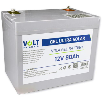 Akumulator Volt Polska Gel VPRO 12V 80Ah