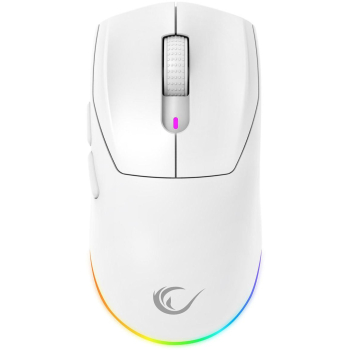 Mysz bezprzewodowa Rampage Prote M5 24000 DPI RGB LED 1K Hz biała