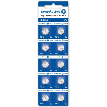 Bateria AG13 / G13 / LR44 / LR1154 everActive 1,5V (blister 10 szt.)