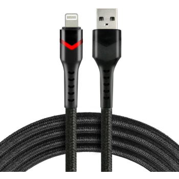 KABEL USB-A / Lightning Apple iPhone LED RGB everActive CBB-1IBR 100cm 2,4A