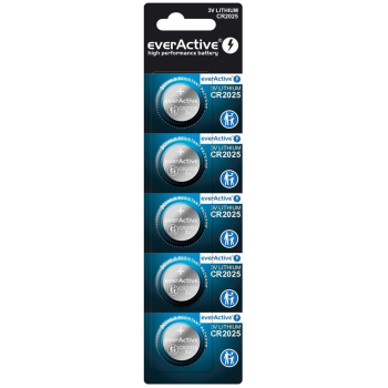 Bateria CR2025 everActive (blister 5 szt.)