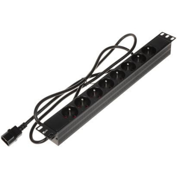Listwa zasilająca 8 gniazd PD-8/R/IEC-N