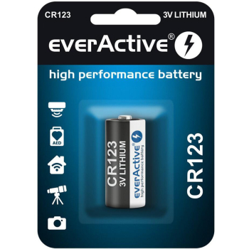 Bateria CR123 CR123A everActive (blister 1 szt.)