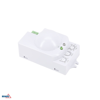 Czujnik Mikrofalowy 1200W 360* IP20 prostokątny biały